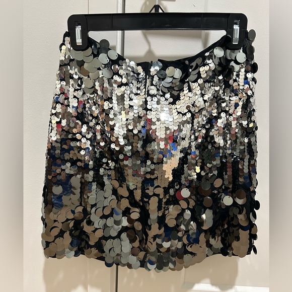 Sequin Mini Skirt, size M - Picture 3 of 4